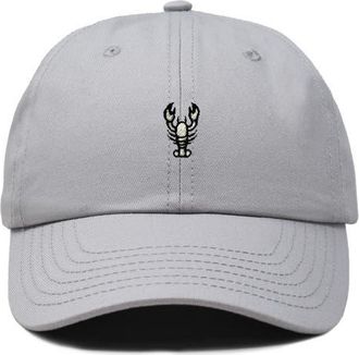 Dalix Lobster Dad Cap in Gray at Nordstrom