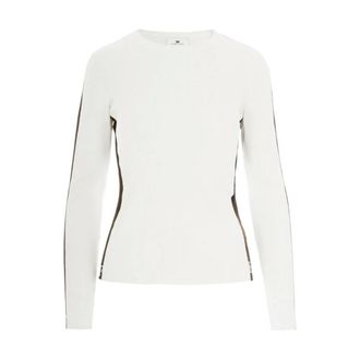 Elisabetta Franchi Mujer, Jerseys, Blanco, Talla: S