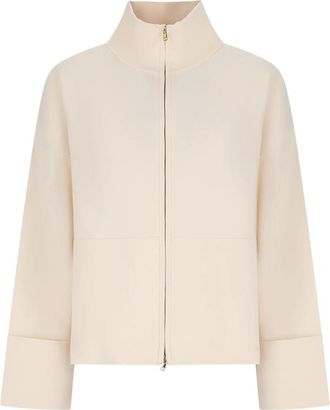 Max Mara Plava Zip-up Cardigan