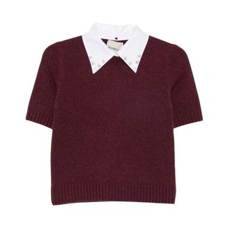 Pennyblack Pbplampada Maglia - - Knitwear - Donna - Rosso - S