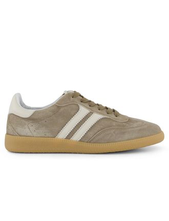 Giorgio Sneakers Giorgio leer rubber khaki