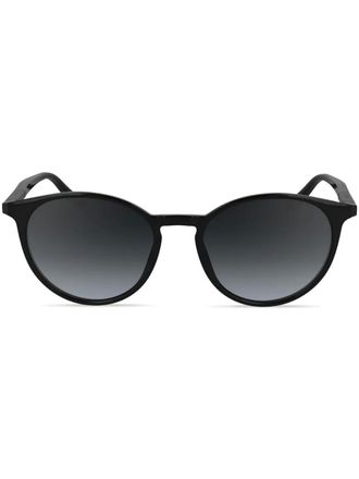 Calvin Klein round-frame sunglasses - Black