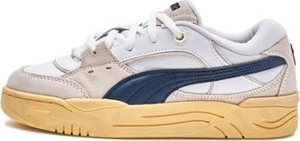 Puma (WMNS) PUMA 180 Vintage White Navy Warm White 396323-01