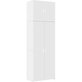 vidaXL Highboard White 80x42.5x249 cm Engineered Wood vidaXL