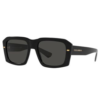 Dolce & Gabbana unisex, Accessoires, Zwart, Maat: 54 MM Polyamide