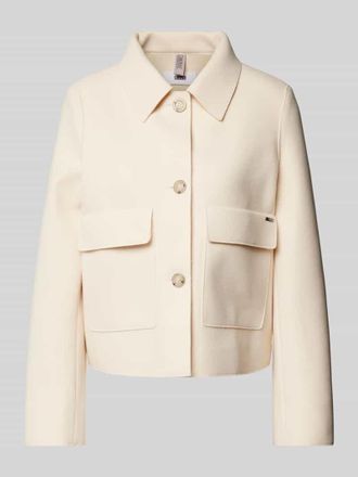 Cinque Jacke mit Umlegekragen Modell CIELVI in Weiss, Gr&ouml;&szlig;e 36