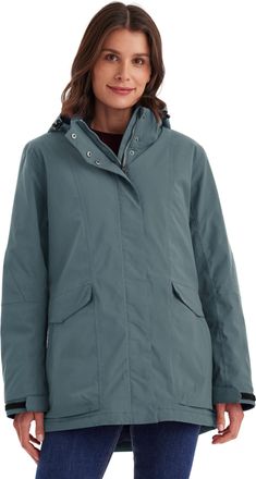 Killtec Killtec Womens Outdoor Waterproof Jacket with Removable Hood