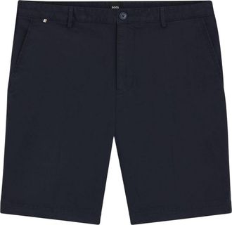 HUGO BOSS Heren Slice Slim Shorts (Donkerblauw)