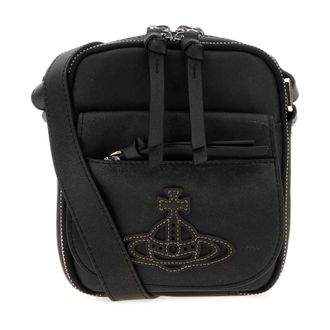 Vivienne Westwood Borsa a tracolla piccola Eton - - Bags - Donna - Nero - ONE SIZE
