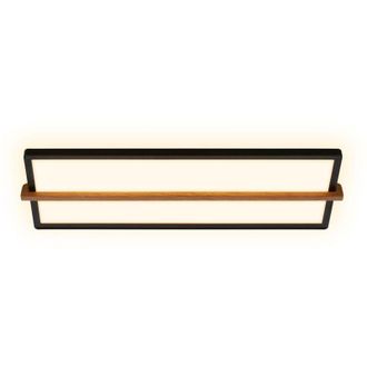 Briloner Lampada da soffitto a led Lampada da soffitto in legno Soggiorno Camera da letto Luce bianca calda