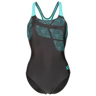 Arena Kikko Swimsuit Swim Pro Back Badeanzug f&uuml;r Damen | grau