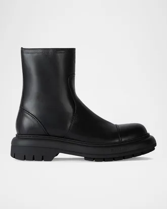 Givenchy Men & apos;s Leather Biker Ankle Boots