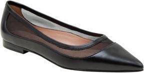 Linea Paolo Novah Pointed Toe Flat in Black at Nordstrom Rack, Size 9.5
