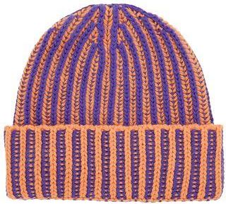 8 by YOOX RECYCLED WOOL BICOLOR BEANIE