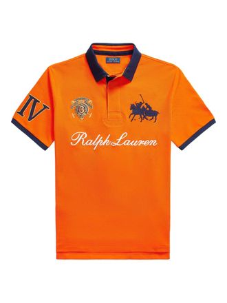 Polo Ralph Lauren embroidered logo polo shirt - Orange