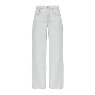 Anine Bing Wide Jeans, female, Blue, Size: W30 Lewis Jeans