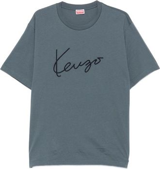 Kenzo Logo-embroidered T-shirt