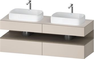 Duravit Duravit Qatego Consola Mueble Bajo Lavabo, 2 Extensiones, 2