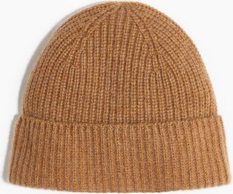 H&M Gerippte Kaschmirmütze - Yellow