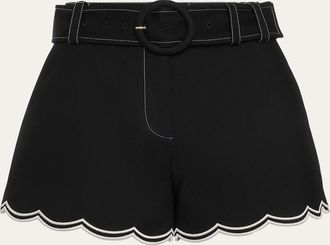 Ramy Brook Violeta Belted Shorts