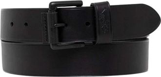 Polo Ralph Lauren Cintura in Pelle - - Accessories - Uomo - Nero - 85 CM