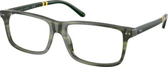 Polo Ralph Lauren Optical Frame - Heren - Brillen - Groen - 55 MM - Accessoires