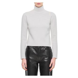 Marni Turtlenecks, female, White, Size: S Turtleneck Sweater