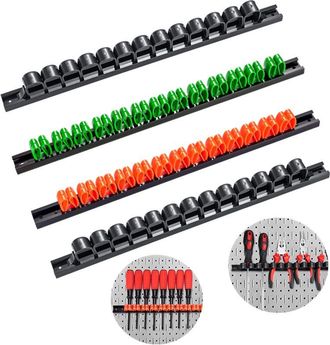OEM Soporte Para Destornilladores, Almacenamiento De Destornilladores, Barras De 35 Cm Para Soporte De Herramientas Montado En La Pared Para Taller Dom&eacute;st