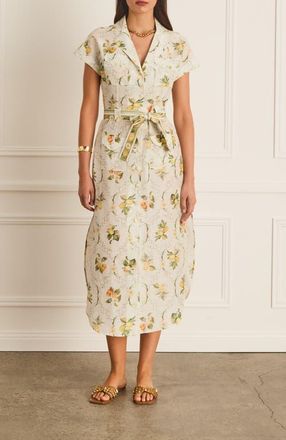 Aqua Blu Australia Button Up Camilla Dress in White at Nordstrom, Size Xx-Large