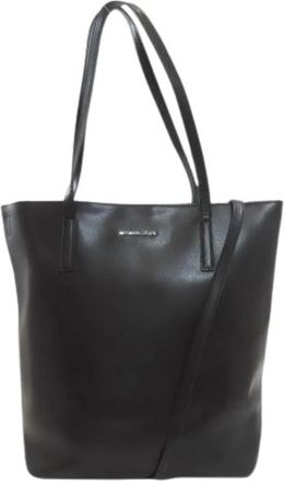 Michael Kors Pre-owned Tote Bag - Dames - Vintage Shopper - Zwart - ONE Size - Leer - Vintage