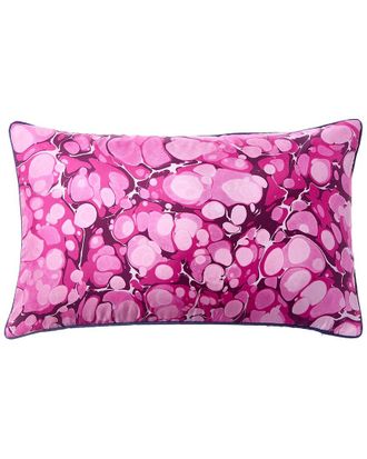 Jonathan Adler Us Kit Marbleized Silk Pillow