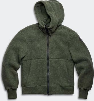 Canada Goose Blouson aviateur Chilliwack en molleton Black Label (Hommes, Moss Khaki, TTG)