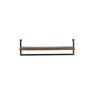 Light & Living Light&living - Estante De Pared Maddison Madera Marr&oacute;n Oscuro