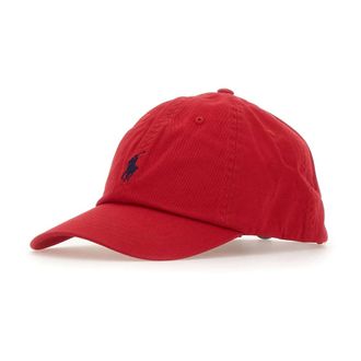 Polo Ralph Lauren Caps, male, Red, Size: ONE SIZE Core Replen Cap