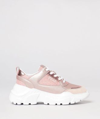 Versace Jeans Couture Sneakers Versace Jeans Couture in pelle e mesh lurex