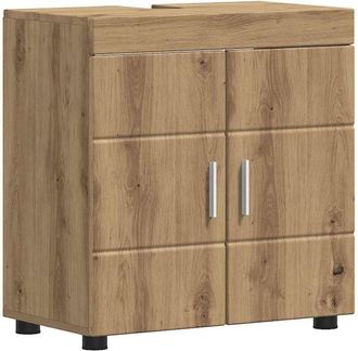 vidaXL Bathroom Basin Cabinet with Storage Artisan oak 60 x 34 x 63 cm Vidaxl