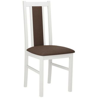 Mirjan24 Mobilier1 - Silla Victorville 143, Blanco, 94x43x46cm, Tapiz, De Madera, Madera, Muebles Ya Montados