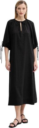 Sams&oslash;e & Sams&oslash;e Salago Jurk - Dames - Casual kleedjes - Zwart - M - Katoen - Kleedjes