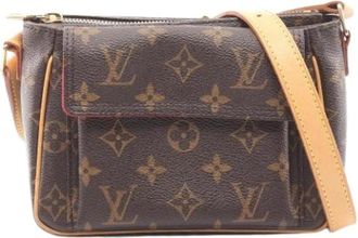 Louis Vuitton Pre-owned Shoulder Bags, female, Brown, Size: ONE SIZE Pre-owned Vintage Shoulder Bag