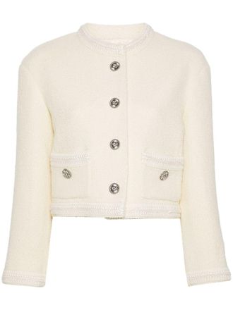 Gucci tweed jacket - White