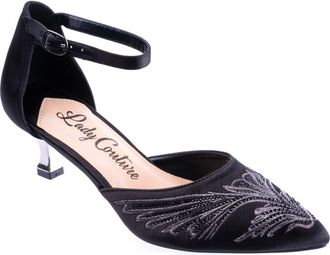 Lady Couture Kate Kitten Heel Pump in Black at Nordstrom Rack, Size 13