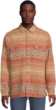 Pendleton Driftwood Chamois Shirt Mens Clothing Beacon Rock Tan : 2XL, Cotton