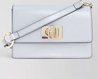 Furla 1927 mini rectangular crossbody bag gold hardware