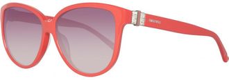 Swarovski Womens SK0120-5666B SK0120 14 5666B Sunglasses - Red - One Size