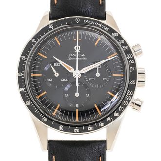 Omega Pre-owned Omega Speedmaster Chronograph Automatic Chronometer Black Dial Mens Watch 310.32.40.50.06.001