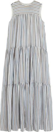 Semicouture Kleedjes, Dames, Veelkleurig, S, Kleedjes