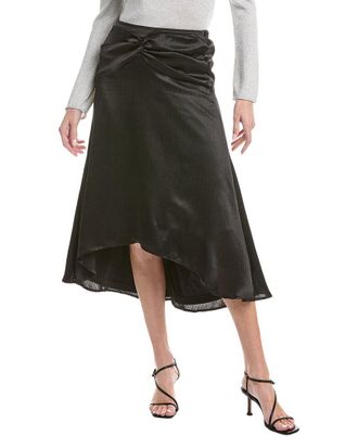 Nicole Miller Solid Skirt