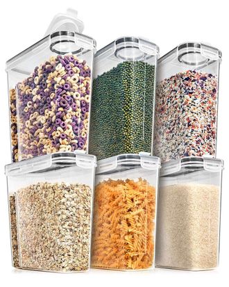 Sorbus 6-Pack Airtight Food Storage Dispensers
