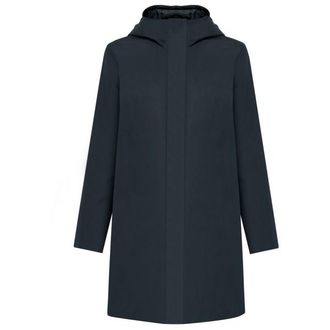 Knowledge Cotton Apparel Climate Shell Jacket Parka f&uuml;r Damen | blau