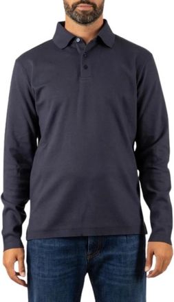 Herno Katoenen Kasjmier Trui - Heren - Polos - Blauw - S - Katoen - Tops